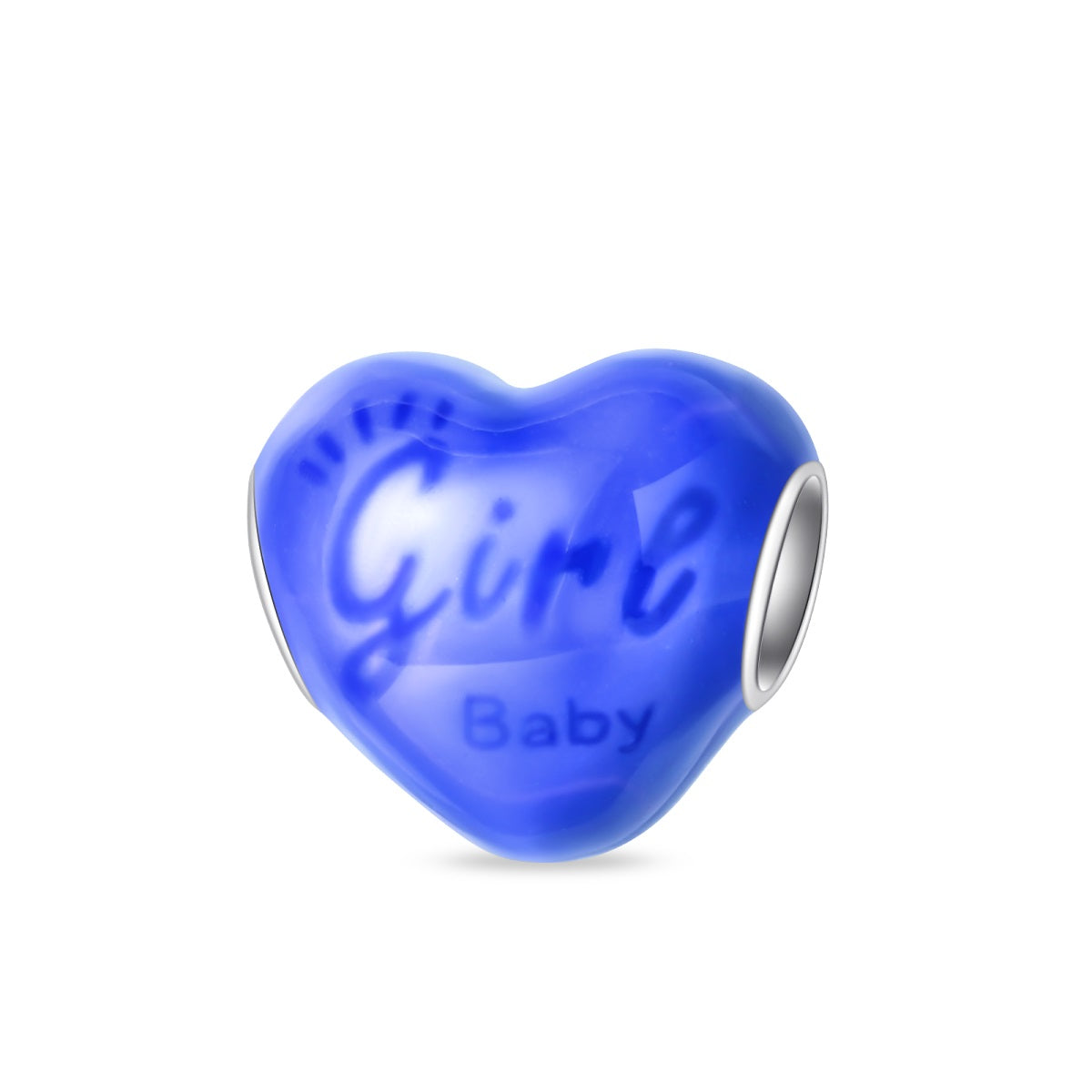 Corazón Fluorescente "Girl Baby"