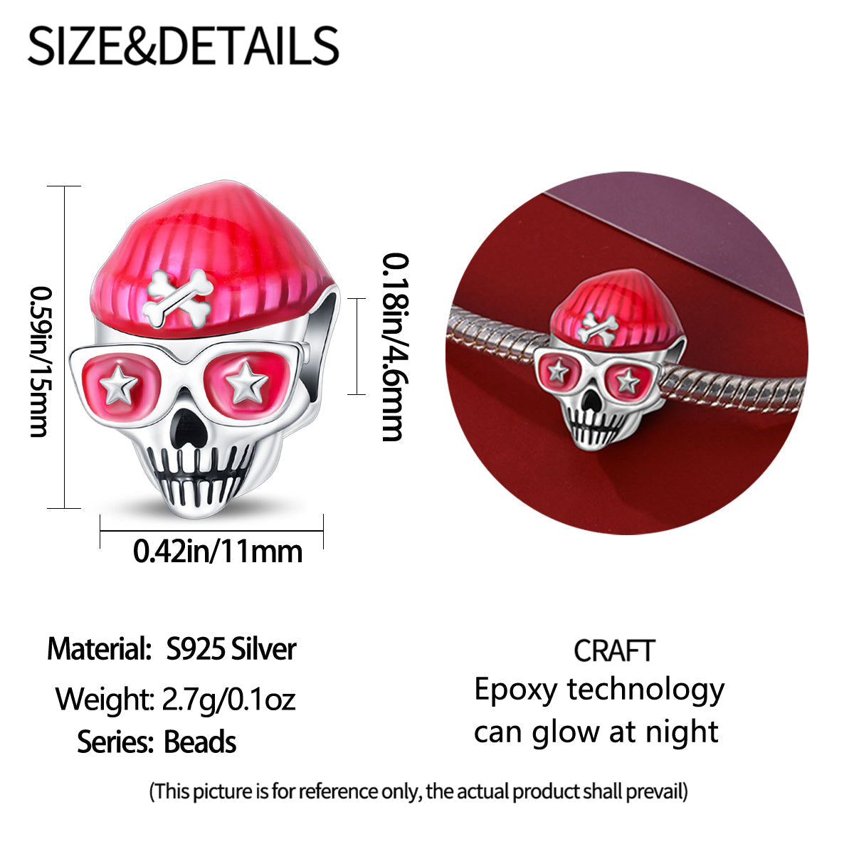 Calavera Fluorecente