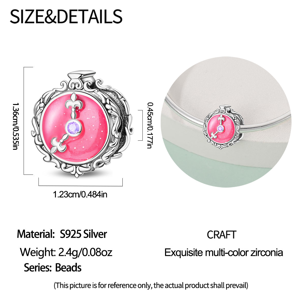 Reloj Rosa