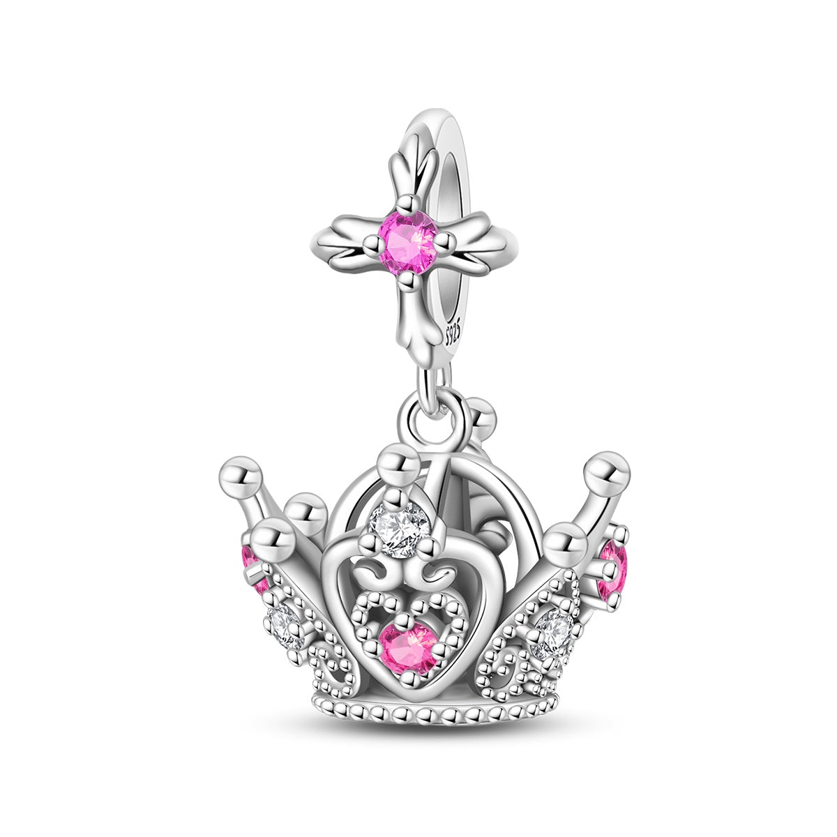 Corona Con Detalles Rosa