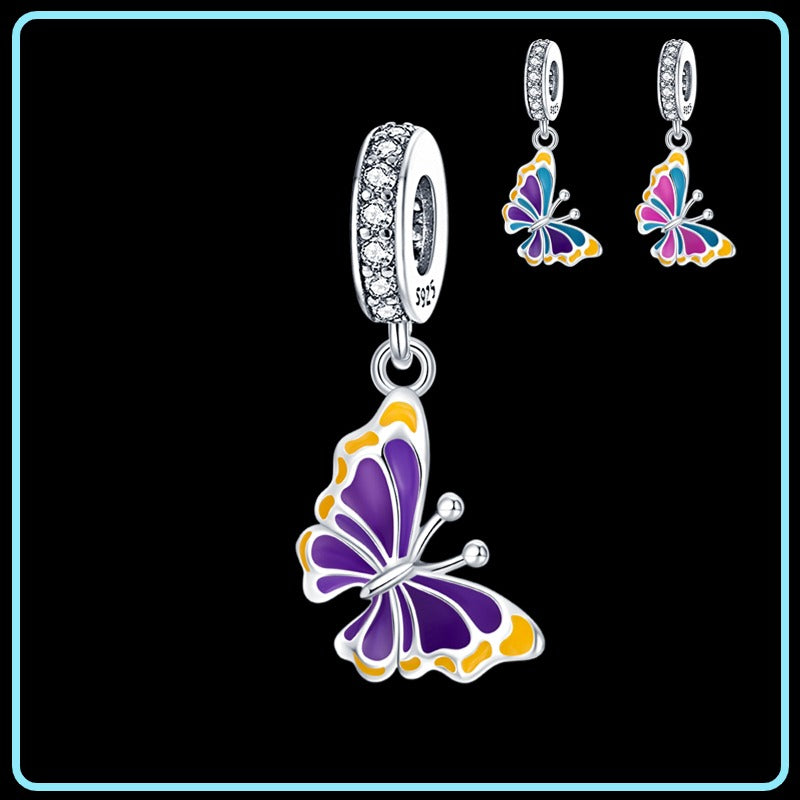 Mariposa de Colores Fluorescente