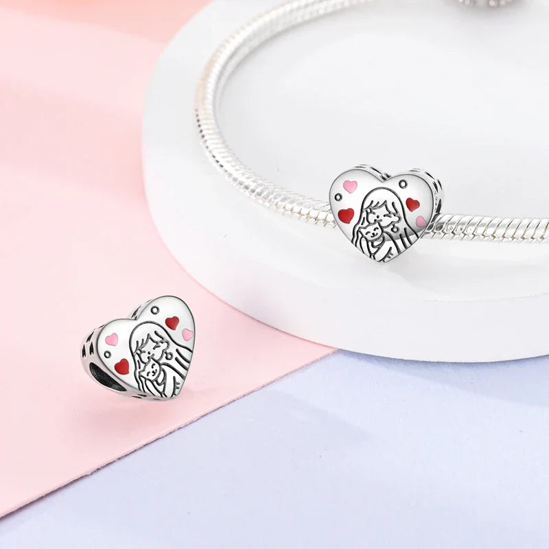 Corazón de Chica y Gato