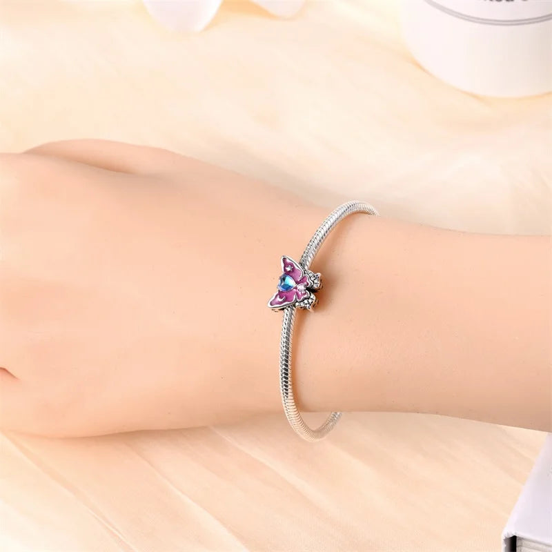 Mariposa y Corazón Opal