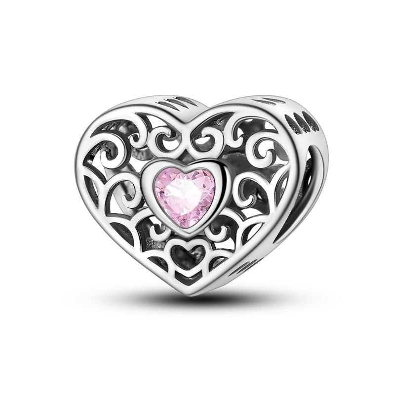 Corazón Filigrana de Rosas