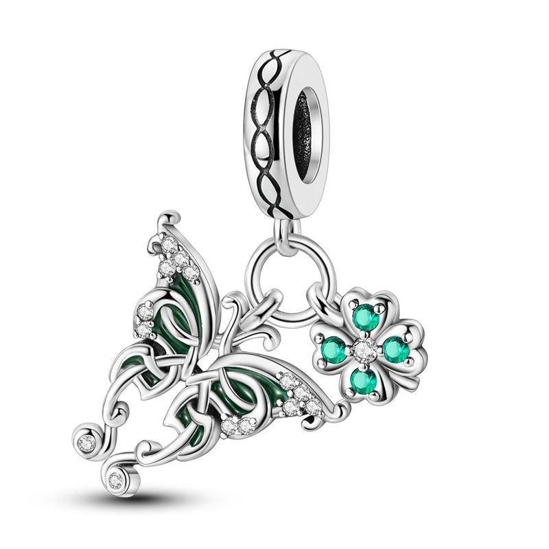 Mariposa Verde y Trébol