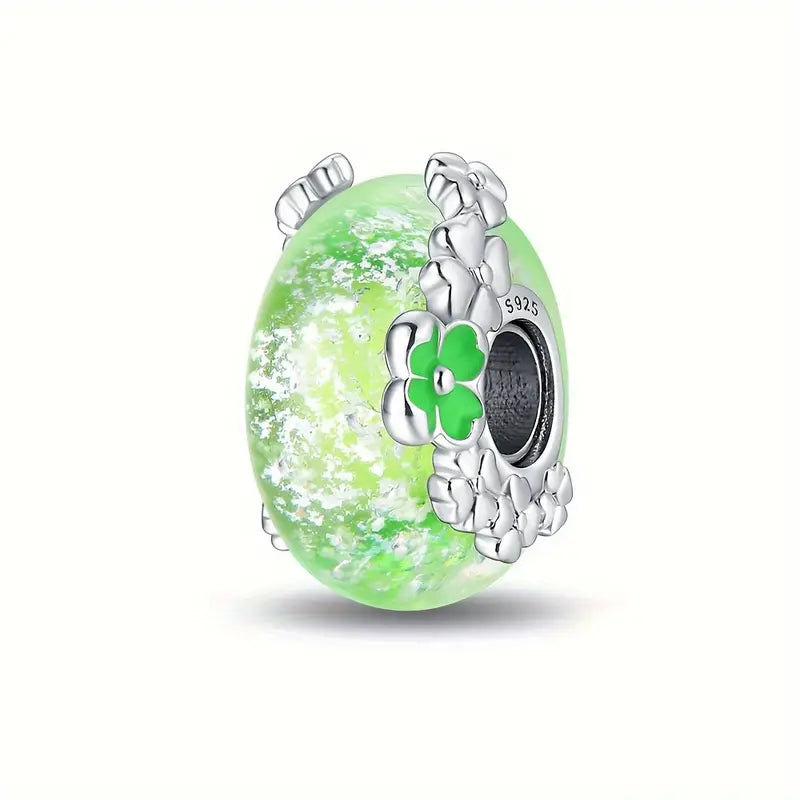 Flores Verdes Fluorescente