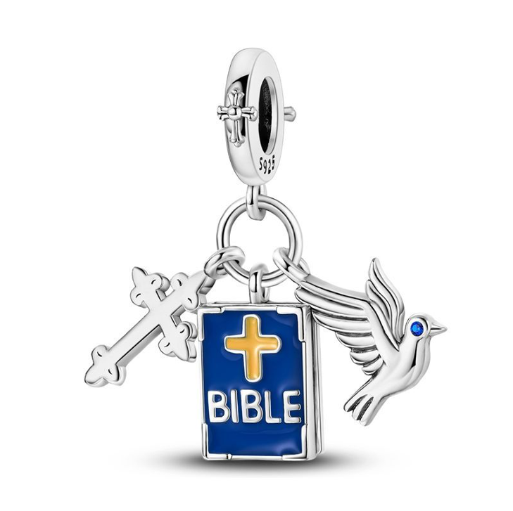 Cruz, Biblia y Paloma