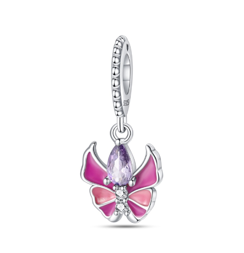 Mariposa Rosa de Primavera