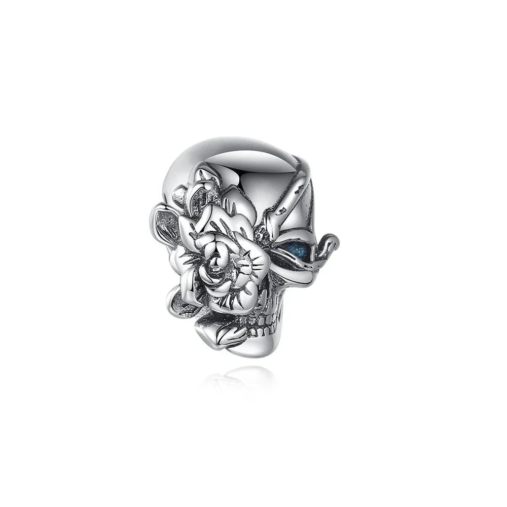 Calavera con Flores