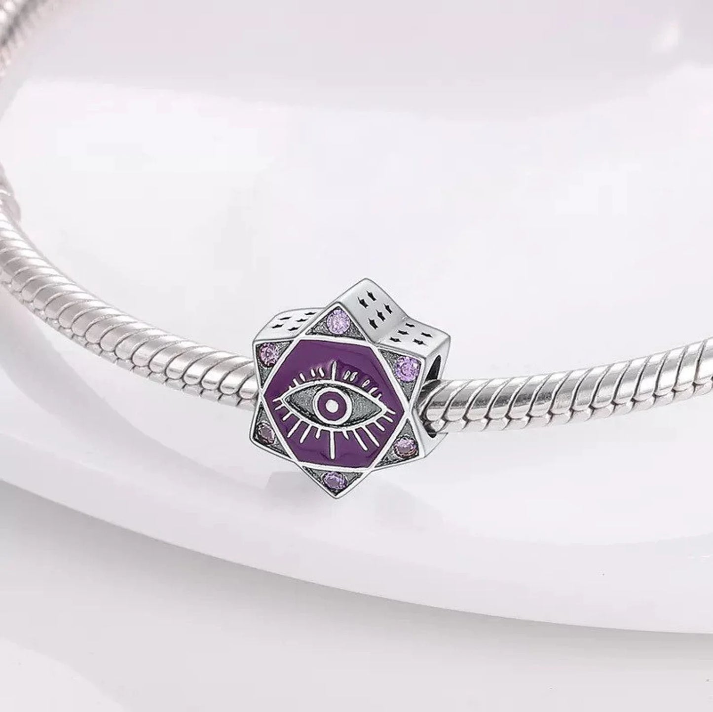 Estrella de Ojo Turco Morado