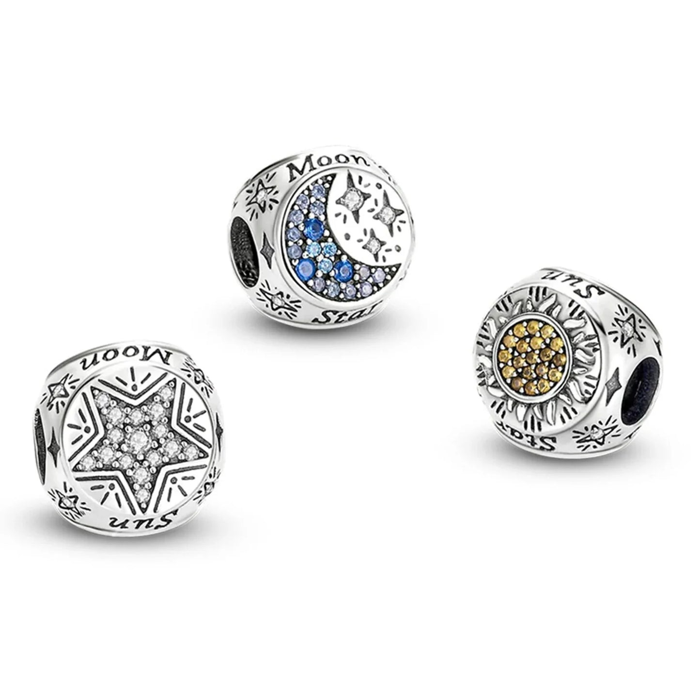Esfera de Luna & Estrellas "Star, Moon y Sun"