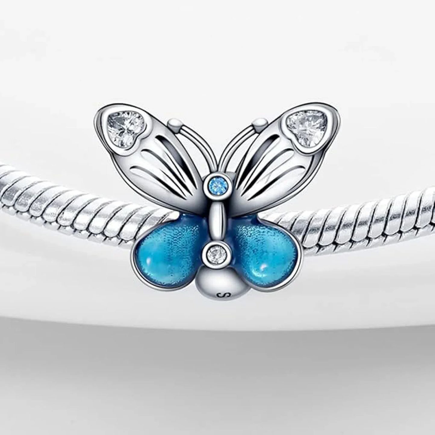Mariposa Artesanal Azul