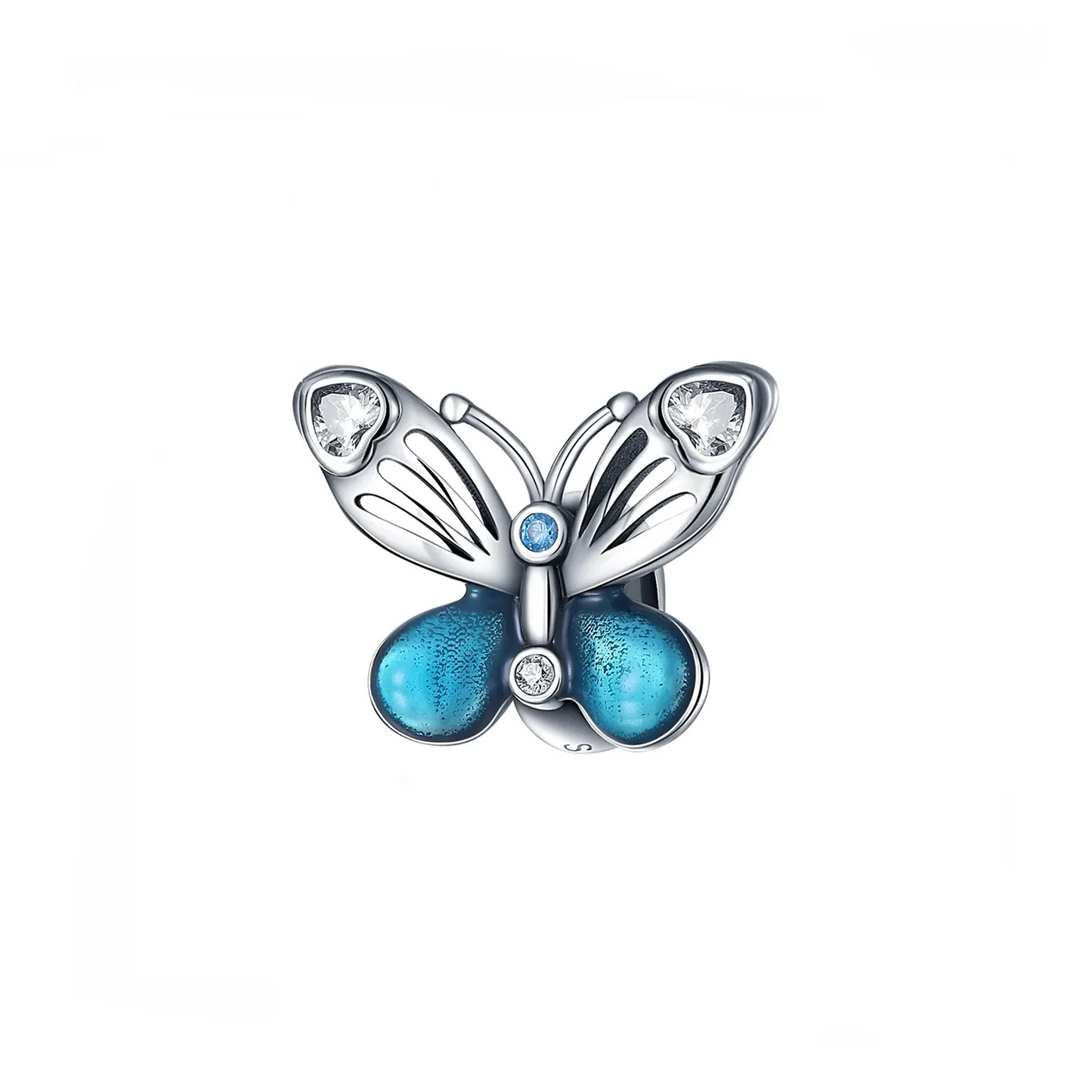 Mariposa Artesanal Azul