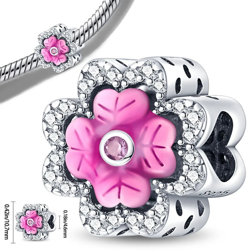 Amuleto de Flor Rosa