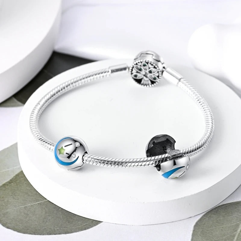 Esfera de Luna y Estrella Celestial