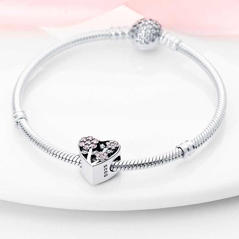 Corazon con Flores Diamantadas