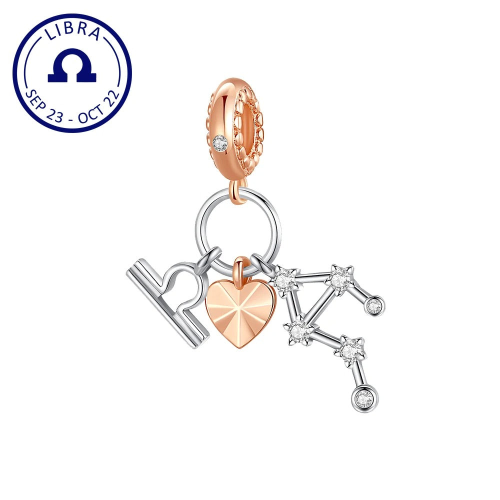 Constelación del Zodíaco Libra y Corazón