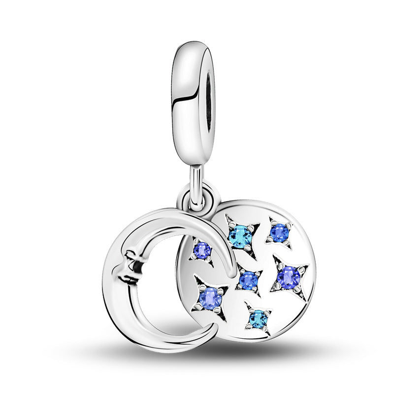 Luna Durmiente & Estrellas Azules