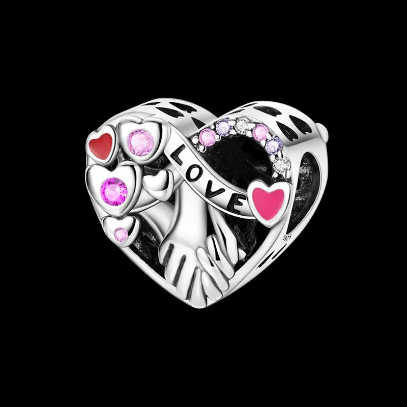 Corazón de Manos Entrelazadas "Love"