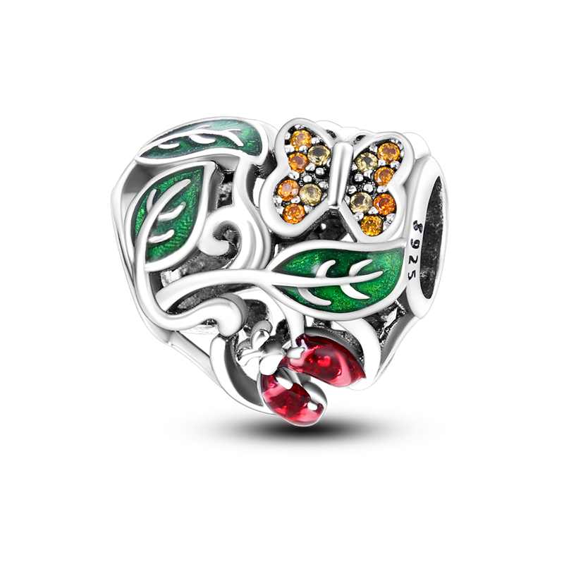 Corazon Mariposa & Mariquita