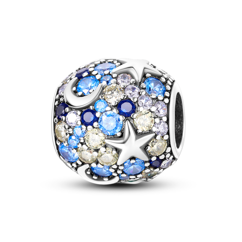 Esfera Luna y Estrellas Diamantado