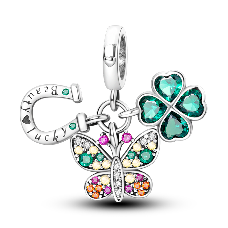 Mariposa, Trebol & Herradura "Beaty Lucky"
