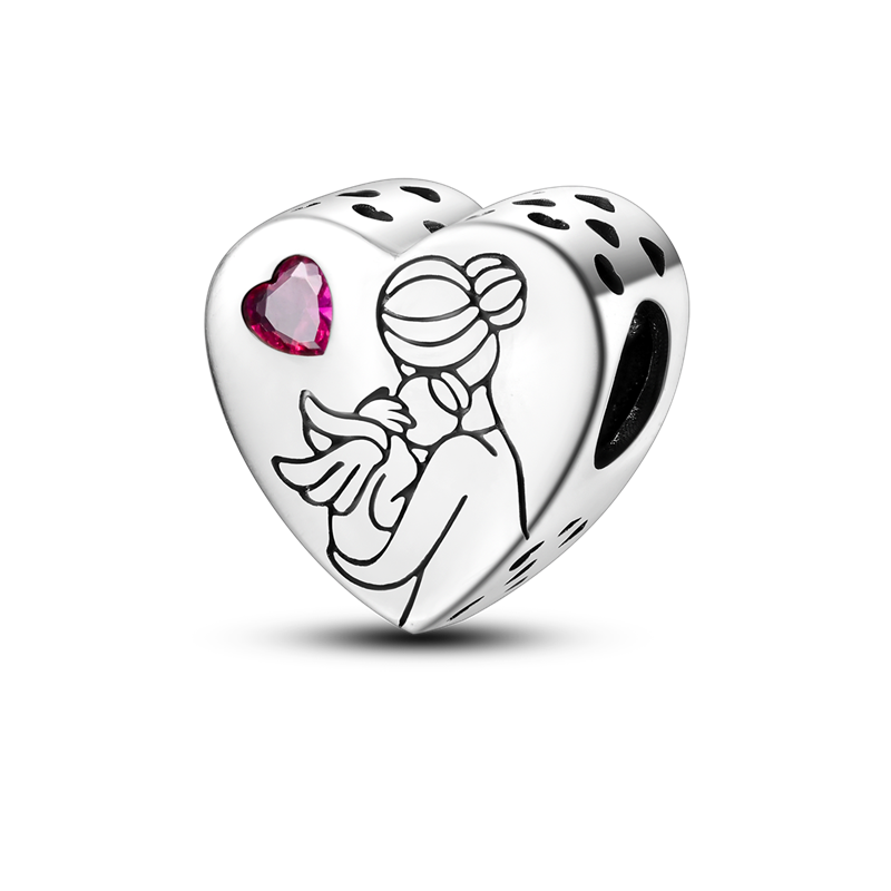 Corazón Mamá y Angelito