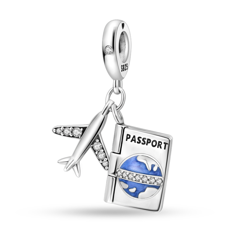Avión y Pasaporte "It's Not A Trip Or Vacation, It's A Second Life"