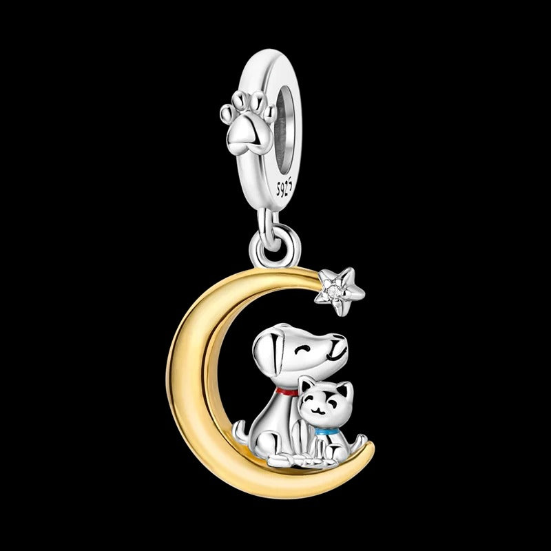Luna Dorada, Perro y Gato