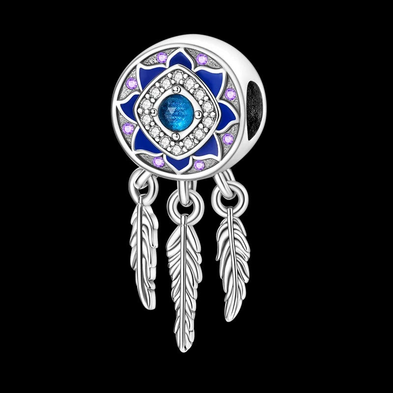 Atrapasueños de Ojo Nazar Azul