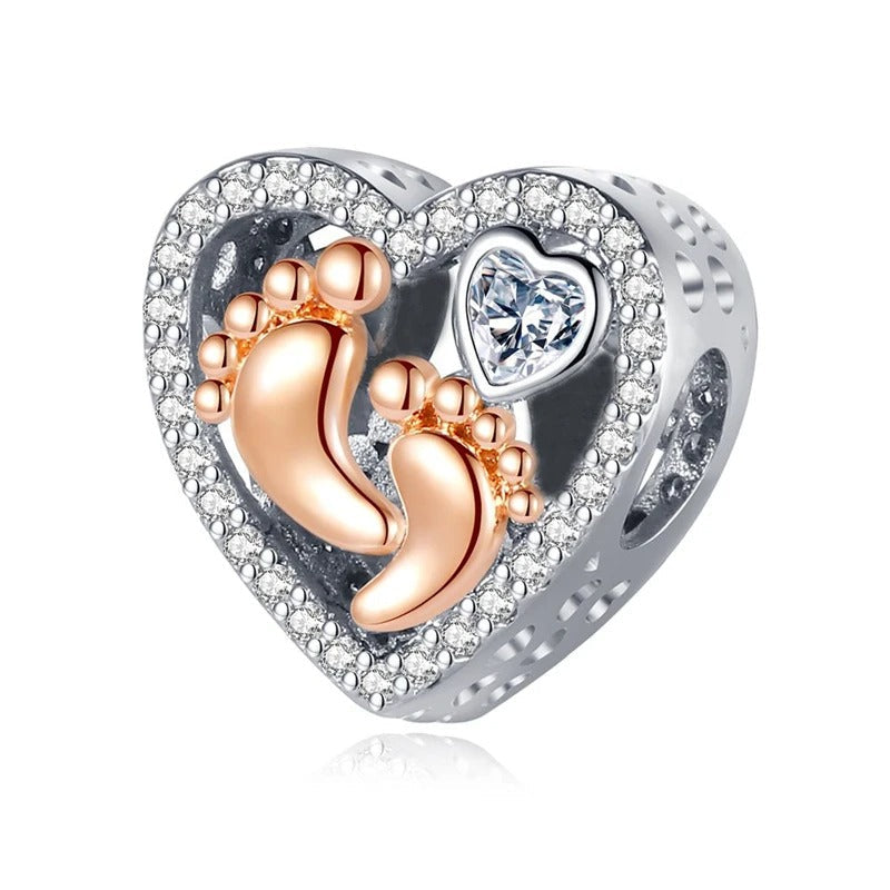 Corazón y Pies de Bebé