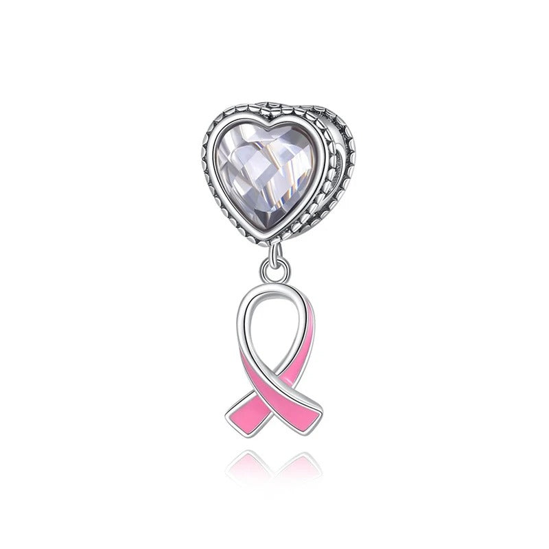 Corazón y Listón Rosa