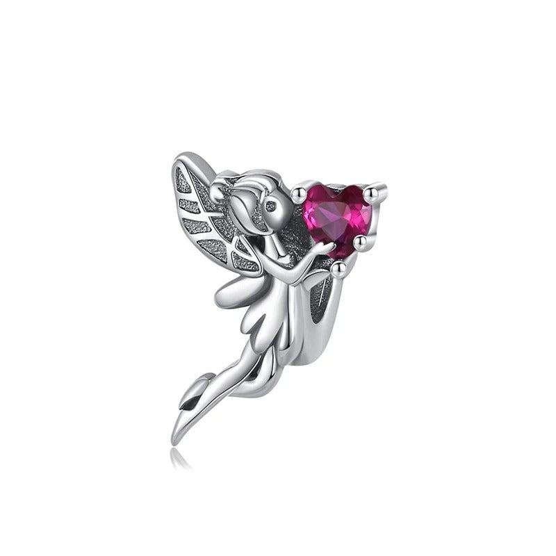 Campanita y Corazón Rosa