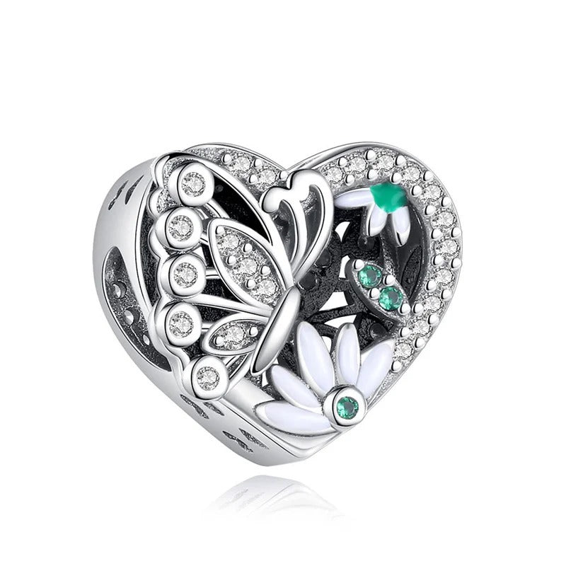 Corazón y Mariposa de Enero