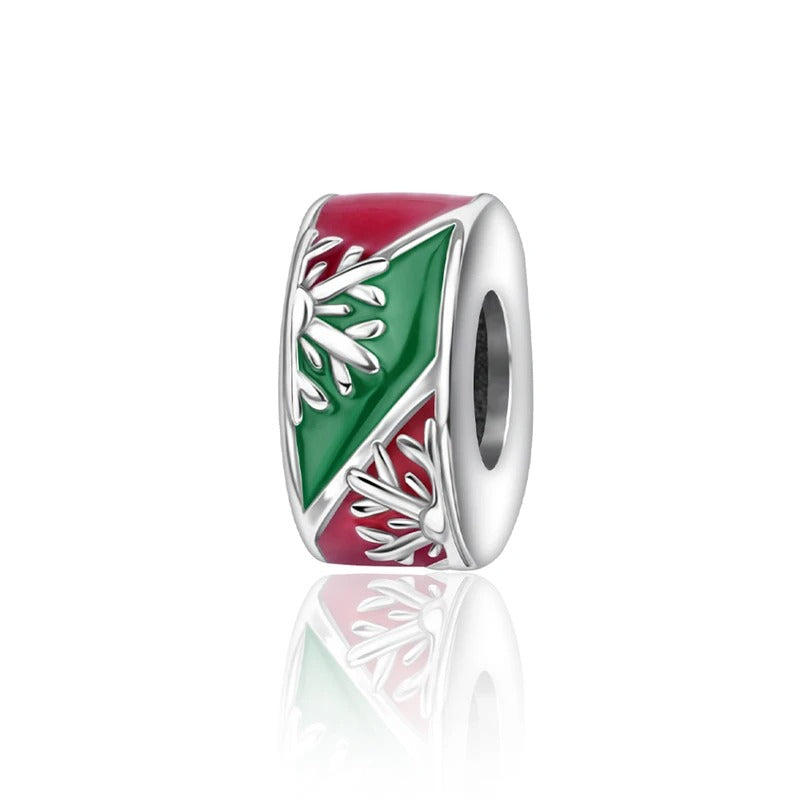 Abalorio Flor de Navidad