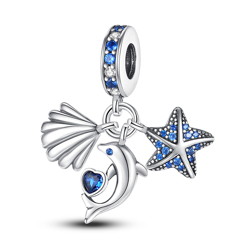 Concha de Mar, Delfin & Estrella de Mar