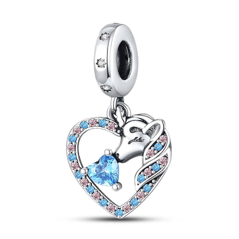 Unicornio & Corazon Azul
