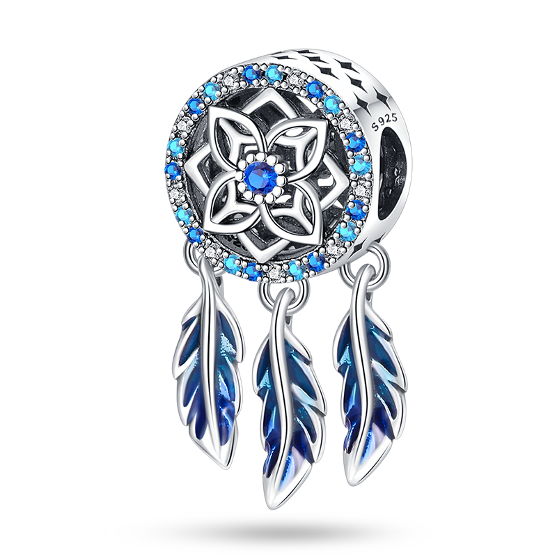 Atrapasueños Mantra Azul