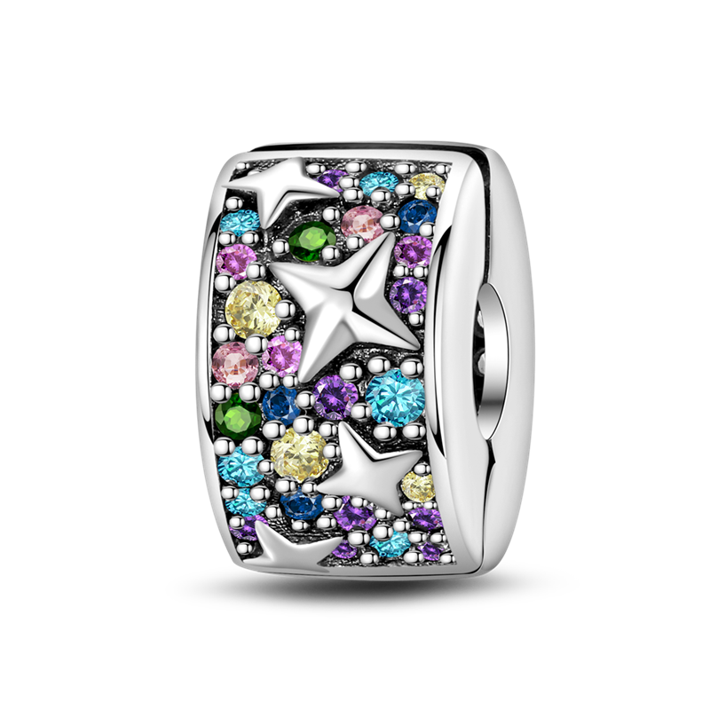 Clip Estrellas Multicolor