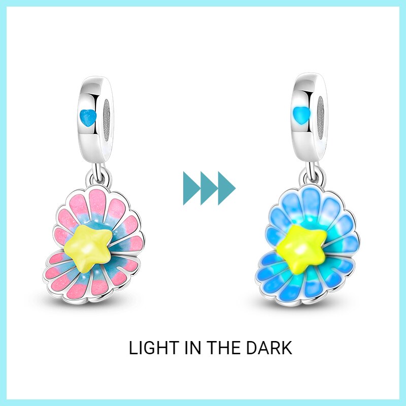 Concha y Estrella Eterna Fluorescente