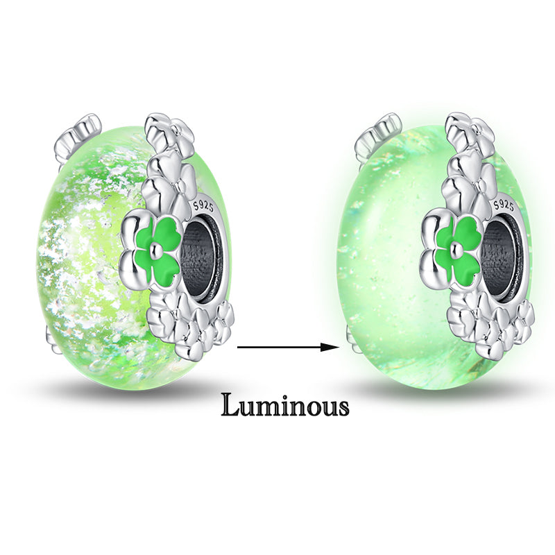 Flores Verdes Fluorescente