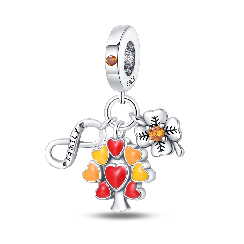 Árbol de Corazón "Familia por Siempre"