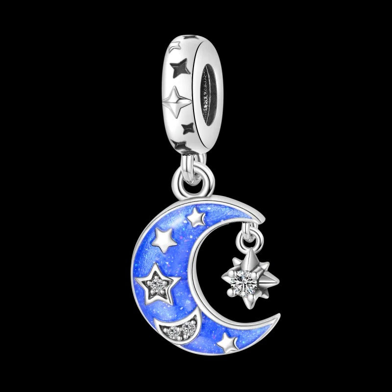 Luna y Estrella Colgante