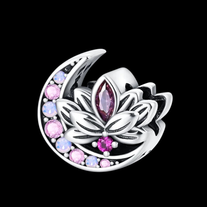 Luna y Flor de Loto