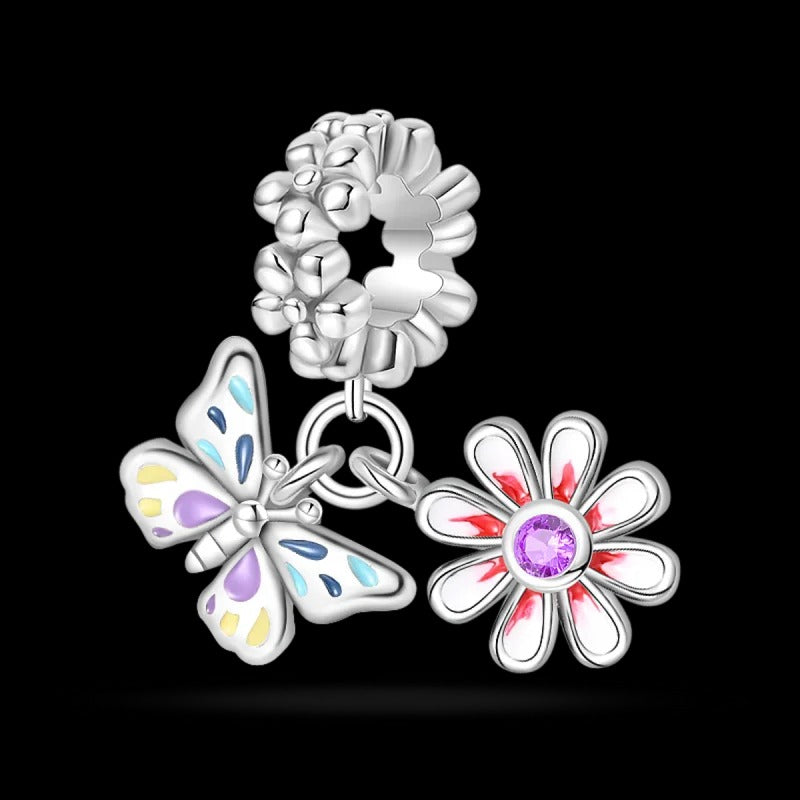 Mariposa y Flor "Verano Hermoso"