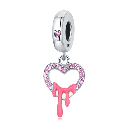 Corazón Rosa Derretido